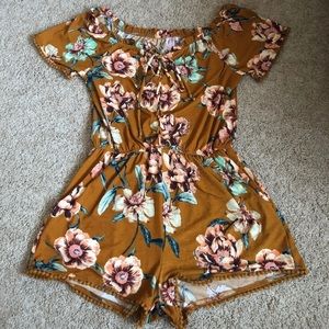 Floral Romper